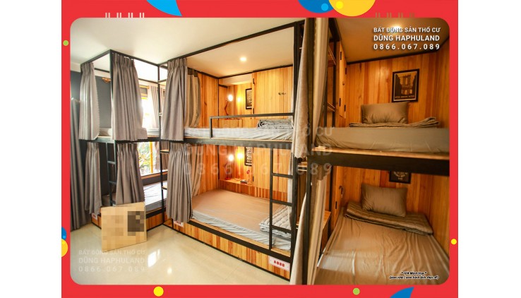 BT. Tòa CHDV 70 giường, TN tới 150 triệu/th. Ngang ~ 10M, 213m2, 4T. Sát MT Lê Quang Định.